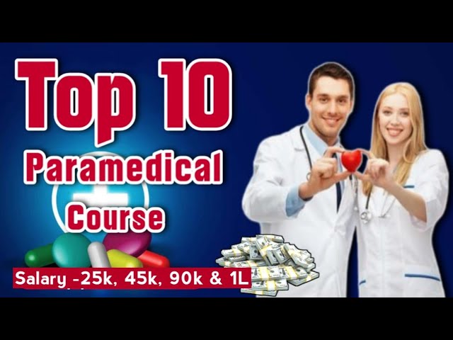 💯Top Paramedical Course With High Salary 💯