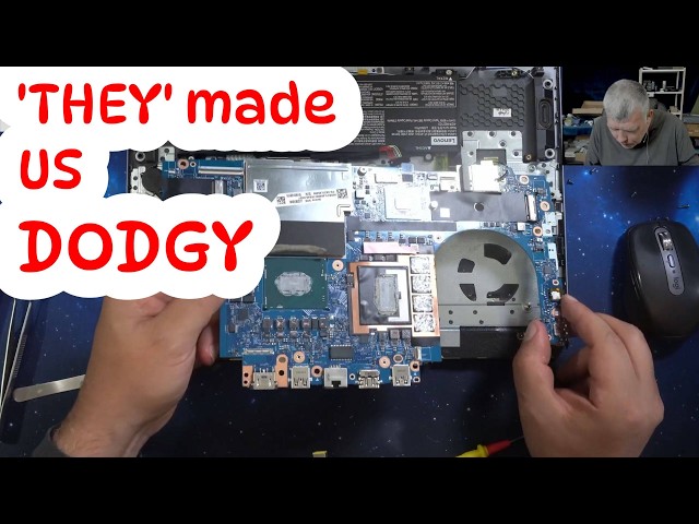 Lenovo LOQ15IAX with ARC GPU - Dead, no power, board repair - Another casual dodgy repair