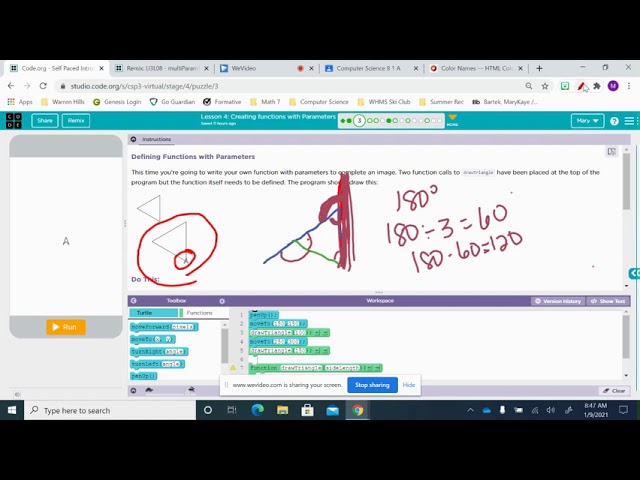 Turtle Programming Lesson 4