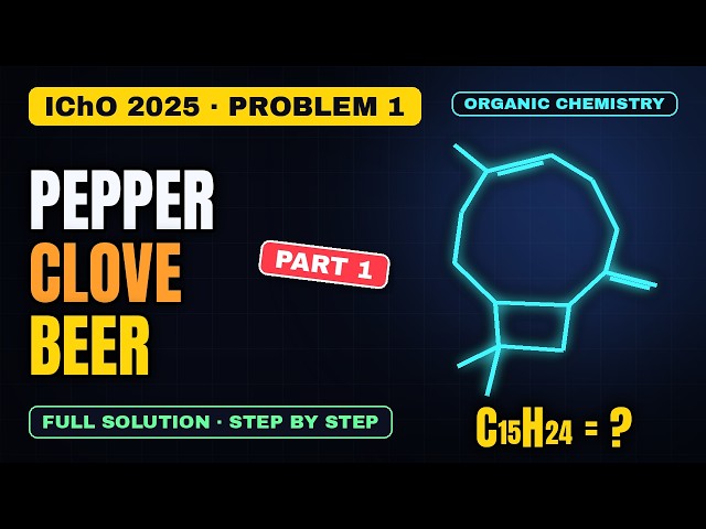 How Hard Is the First Problem of IChO 2025? Solving Problem 1 From Scratch (Part 1)