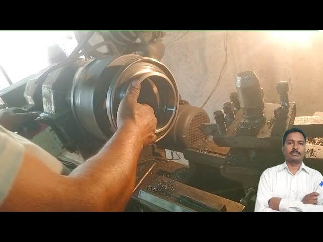 Amazing Technique For Turning And Boring On Lathe Machine  | Metal Spining | Forging Job | Machining