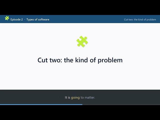 Effect of AI on Microservices — 02. Types of software