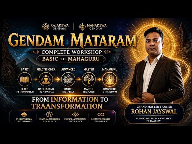 Why Learning Surface Level of Gendam Magnetism: Learn Complete Basic To MahaGuru Level Program