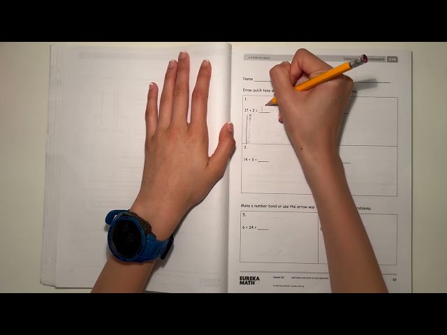Eureka Math Grade 1 Module 4 Lesson 16 Homework | #mathwithaubrey #answers