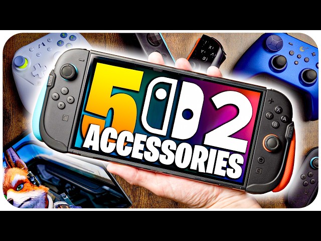 5 Nintendo Switch 2 Accessories You NEED To See!