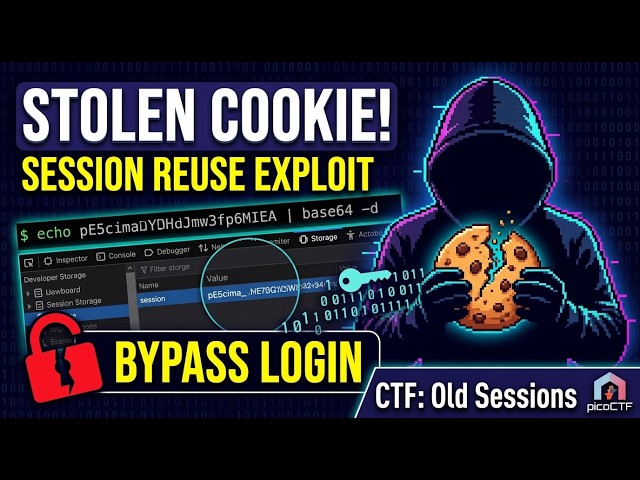 How to Solve "Old Sessions" CTF Challenge | Web Exploitation & Cookie Manipulation