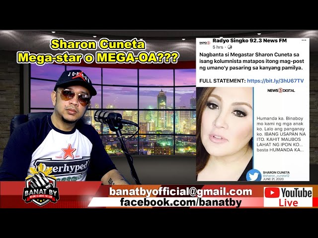 Sharon Cuneta, mega-star o mega-OA??? Matteo unboxing, Philippine Star datap kasuhan ng NBI