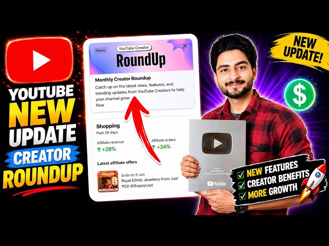 YouTube Creator Roundup New Update 2026 😍 Monthly Creator Roundup | Collab with more Creators 📈