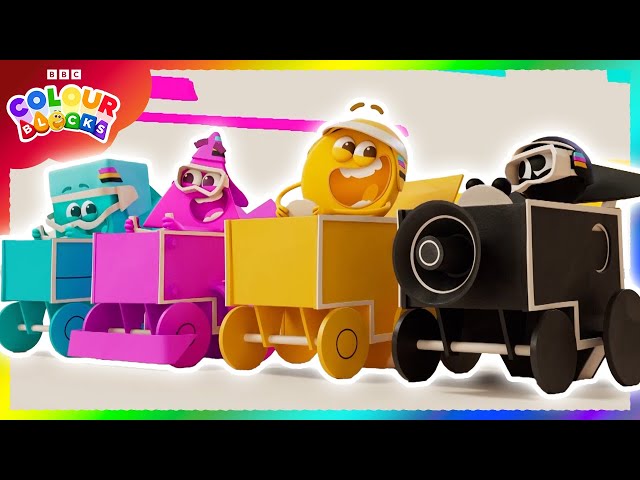 The Best of the Printing Crew 🖨️ | Colours for Kids | @colourblocks