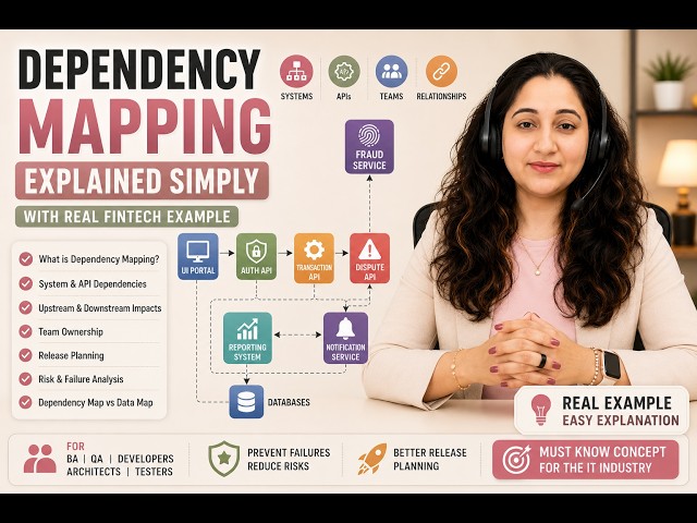 Dependency Mapping Explained in Real IT Projects | System Design, APIs & Team Dependencies