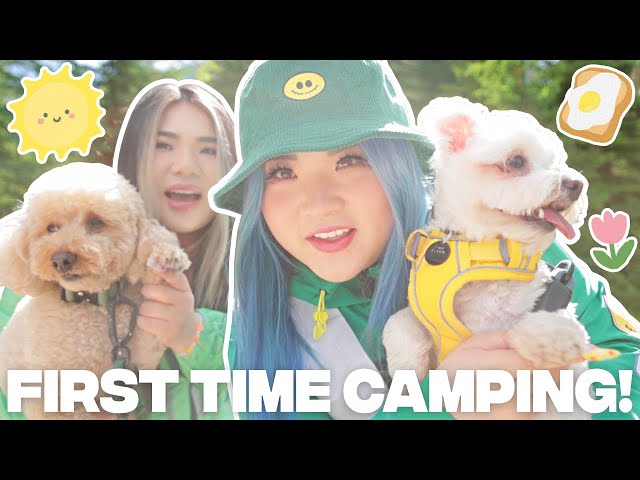 KREW FIRST TIME CAMPING VLOG!