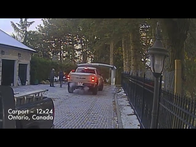 12x24 Steel Carport Assembly Timelapse | DIY Metal Vehicle Shelter | Future Buildings