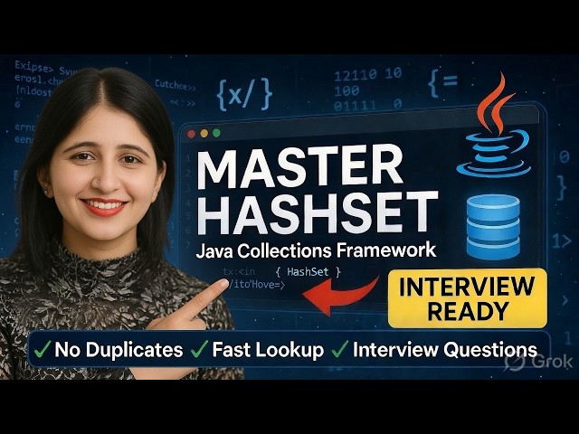 🚀 HashSet in Java Tutorial for Beginners | Features, Methods & Examples