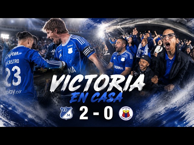 BUILDING CONFIDENCE FROM THE STANDS MILLONARIOS VS PASTO (2-0) Colombian League 2026-II