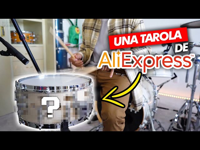 This snare drum from AliExpress sounds GREAT!