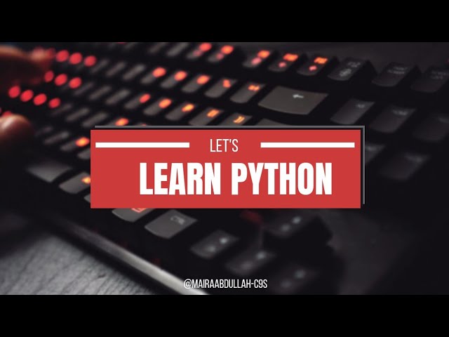 Python Programming Language Intro (Visual Studio Code & Python) 