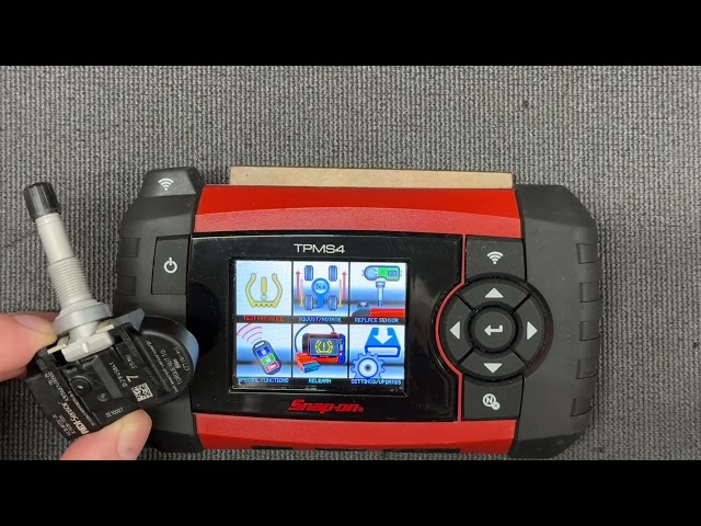 Configuring a REDI Sensor with Snap On TPMS4