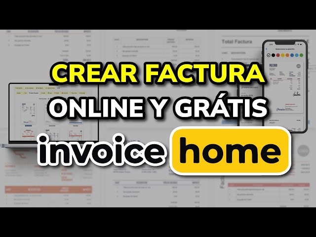 🧾 Cómo crear facturas online con InvoiceHome en 2026 paso a paso