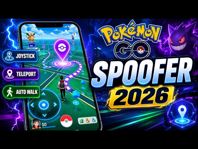 Hack de Pokémon Go - El mejor tutorial de Spoofer para Pokémon Go en 2026 (iOS/Android)