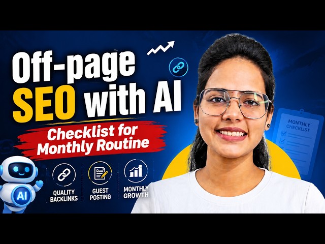 Off Page SEO with AI — Complete Tutorial 2026 | Step by Step Hindi