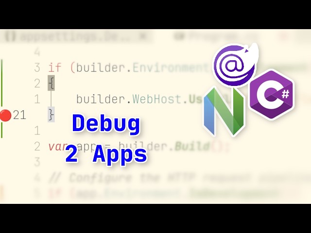 nvim + C#: Debugging Multiple Web Apps
