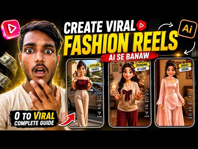 Instagram Viral Fashion Reels Kaise Banaye | How To Create Ai Fashion Reels Video