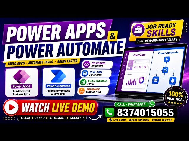 Power Platform Masterclass: SharePoint, Dataverse, Power Apps & Power Automate Explained