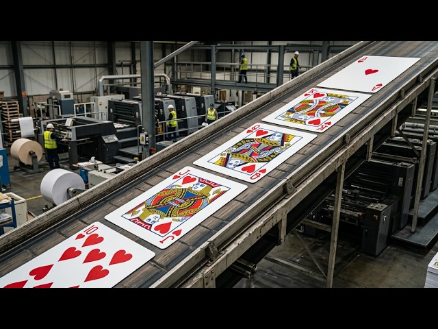 Inside a Playing Card Factory | Complete Manufacturing Process