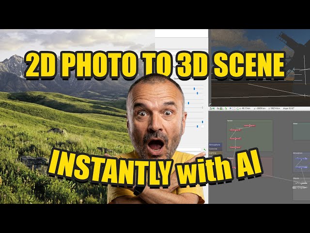I Built a Free AI Tool that Automates Terragen (One Click 3D)