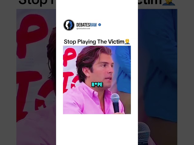 Victim Mentality Debate Goes Viral😳👀