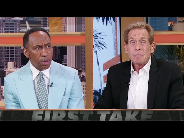 Stephen A. Smith welcomes Skip Bayless back to First Take 🥹