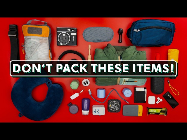 5 Things Experienced Travelers Don't Pack (And 5 They Do)