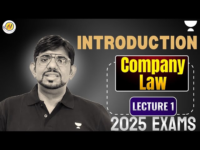 Company Law CS Exec Mod 1 Demo Session 1 #companylaw #unacademy #unacademycs #csamitvohralawclasses