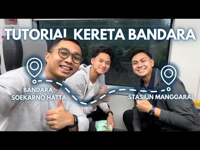 The Most Complete Tutorial‼️ Take the Airport Train from Soetta to Downtown 🤩