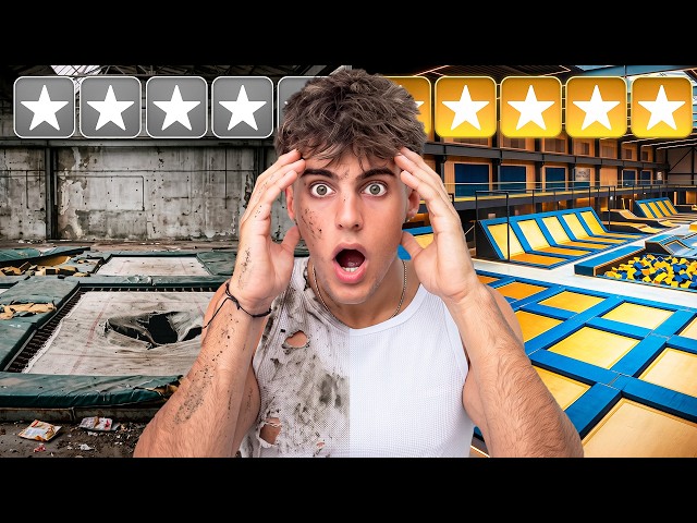 I Tried 1-Star vs. 5-Star Trampoline Parks! *again*