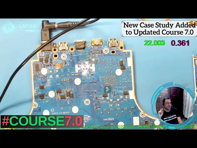 Highlights LENOVO LOQ 15IRX9 LA-N221P 13th NO DISPLAY WI-FI CAMERA Problem Fix Added to Course 7.0