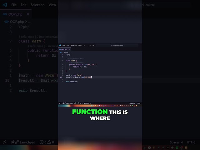 PHP Static Members: Unlock Class Functions Easily #shorts