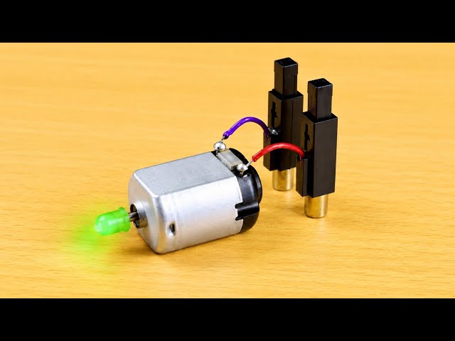 DIY 11 Simple Electronic Science Projects Helicopter With DC Motor at Home