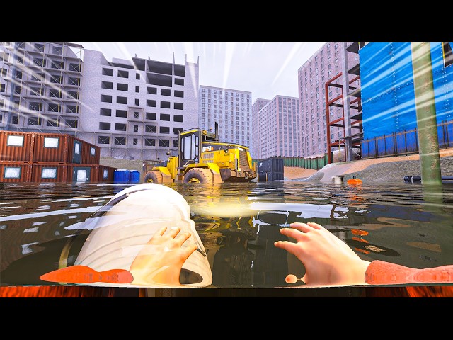 A Massive Flood Hit This Construction Site - DrainSim