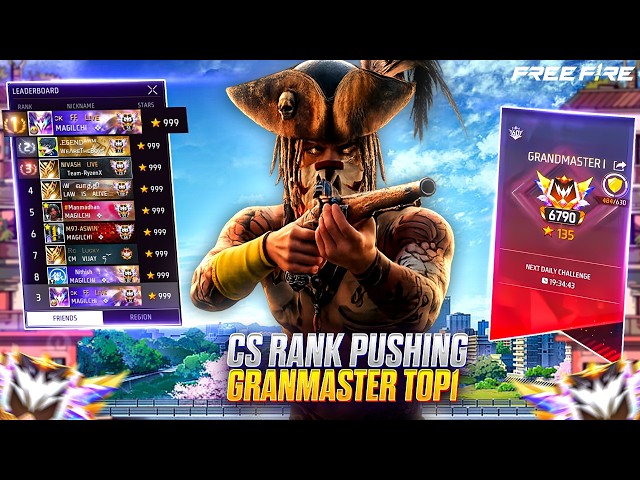 Hardcore CSR Push to Region 🚀|Team Code Ready JACK FF| தமிழ் LIVE 💥#fftamil #horizontallive #jackff