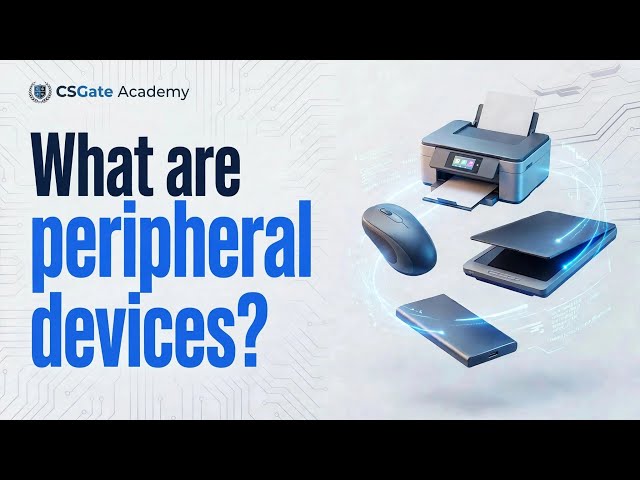 What are Peripheral Devices?(Hindi)| Input, Output, Storage, Communication| Computer fundamentals 
