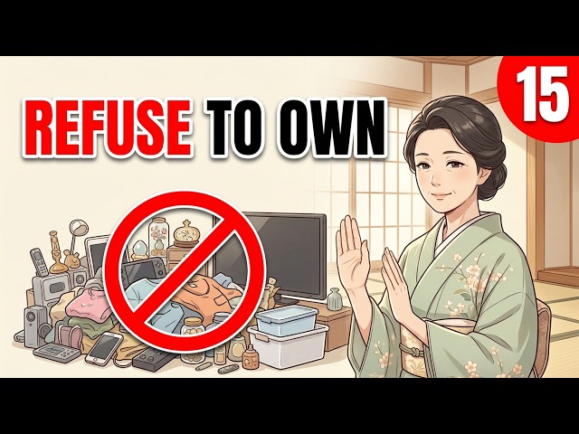 15 Things Wise Japanese People Refuse to Own