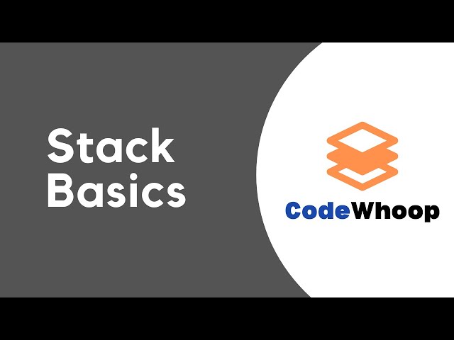 Introduction to stack Data Structure in C++