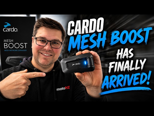 CARDO MESH BOOST IS FINALLY HERE! | Updating My PACKTALK EDGE