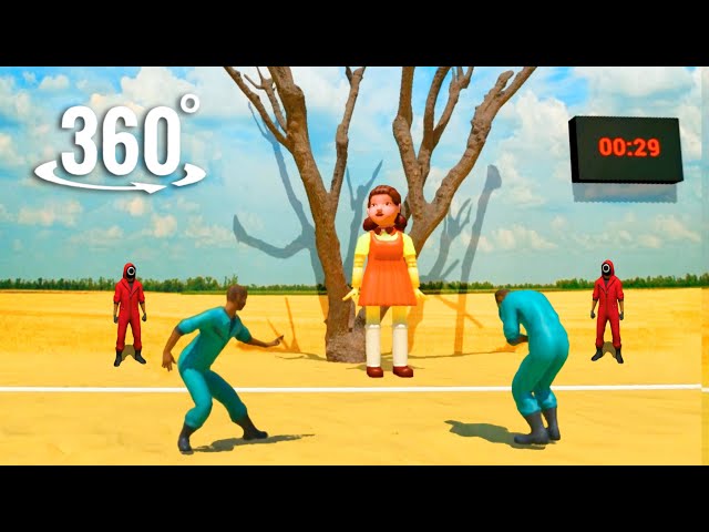 Can You Win Squid Game VR? (360° Gameplay)