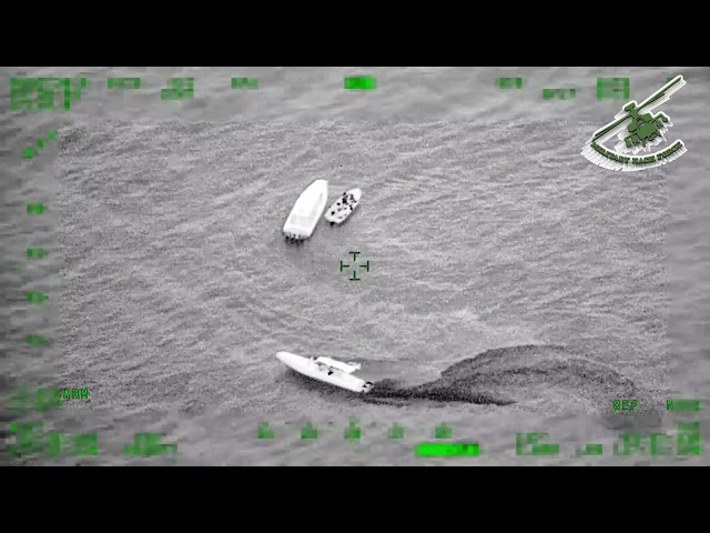 Watch This Migrant Smuggling Vessel Get Caught on Water by Customs & Border Patrol