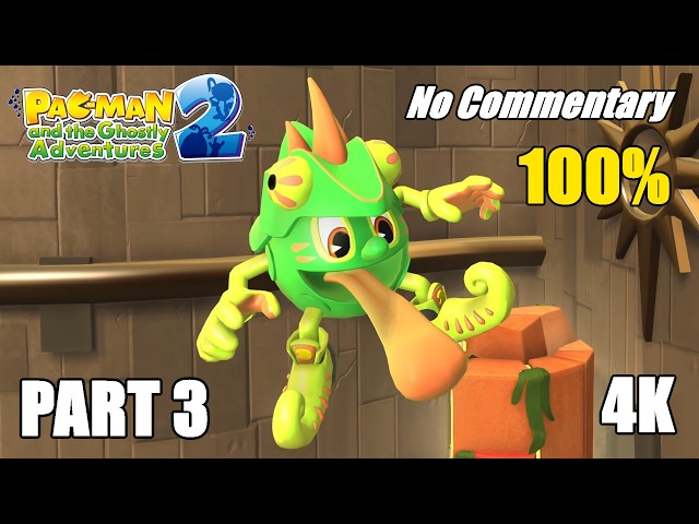 Pac-Man and The Ghostly Adventures 2 | Part 3 – 100% Full Playthrough [4K No Commentary]