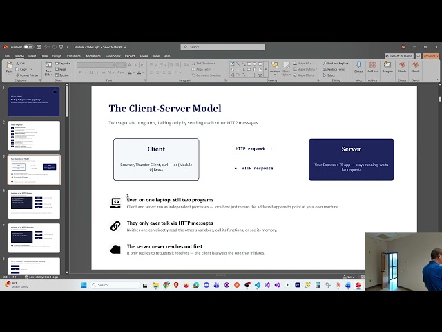 Lecture & Code Demo - Node.js HTTP Basics & Express Setup