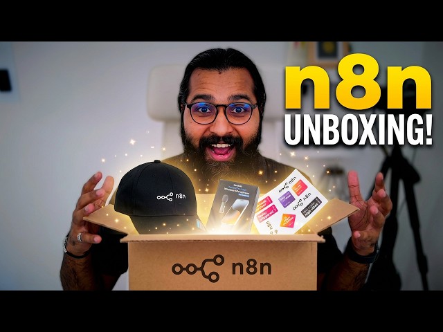 n8n Sent Me These Exclusive Goodies! 🎁 | Teaching n8n & Graph Theory