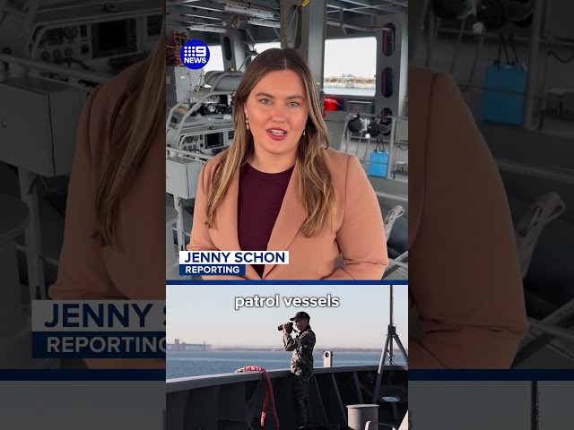 New Navy patrol vessel ready to hit the high seas | 9 News Australia